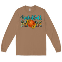 Toasted Coconut western leopard camouflage sunflowers glitter mom basketball Long Sleeve Tee - Artiststas