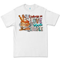 White cooking is love made edible Premium Tee - CowhideDigitalArt