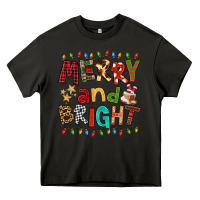 Asphalt Merry And Bright Heavy Core Tee - FaDigitalArtStudio