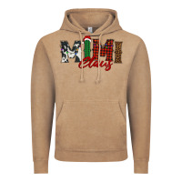 Vintage Coffee mimi claus Vintage Hoodie - BarkalooDesign
