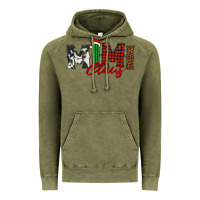 Vintage Olive mimi claus Vintage Hoodie - BarkalooDesign