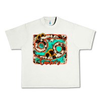 Pistachio cancer turquoise cowhide Urban Heavy Tee - RanaPortraitStore