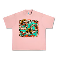 Salmon cancer turquoise cowhide Urban Heavy Tee - RanaPortraitStore