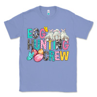 Colony Blue Egg Hunting Crew easter Day Classic Tee - BundleAndBundleShop