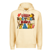 Pina Colada little brother biggest fan Premium Hoodie - AdoDesignShop