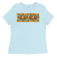 Baby Blue Thick Thighs Pumpkin Pies Ladies Tee - Artiststas