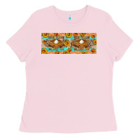 Bubblegum Pink Thick Thighs Pumpkin Pies Ladies Tee - Artiststas