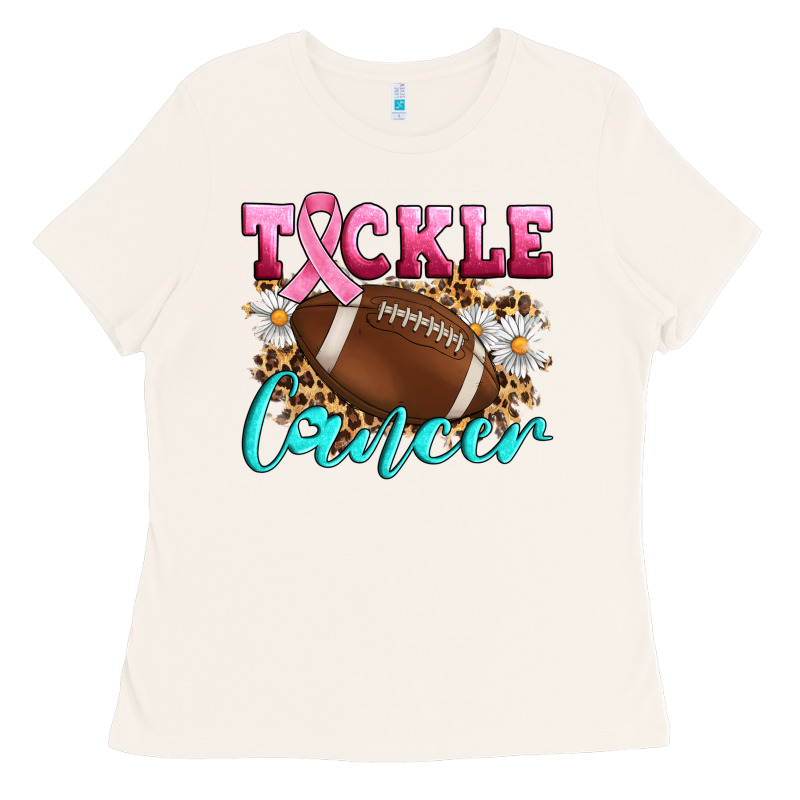 Tackle Cancer Ladies Tee by Artiststas | Teevron