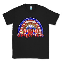 Black america rainbow Classic Tee - BarkalooDesign