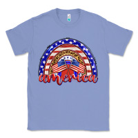 Colony Blue america rainbow Classic Tee - BarkalooDesign