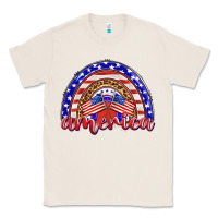 Natural america rainbow Classic Tee - BarkalooDesign
