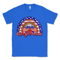 True Royal america rainbow Classic Tee - BarkalooDesign