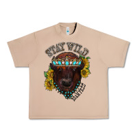 Burro turquoise bison Urban Heavy Tee - RacoonDesign