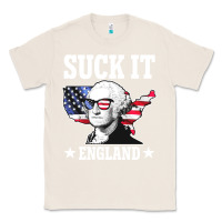 Natural funny george washington suck it england Classic Tee - DesigneFamous