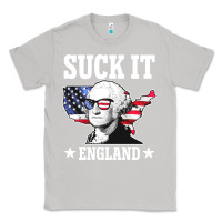 Moon Dust funny george washington suck it england Classic Tee - DesigneFamous