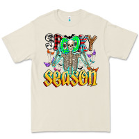 Bone Spooky Season Premium Tee - CowhideDigitalArt