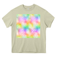 Mossy neon safari seamless pattern Heavy Core Tee - BundleAndBundleShop