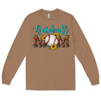 Toasted Coconut western leopard serape wooden sunflowers  turquoise glitter mom baseba Long Sleeve Tee - Artiststas