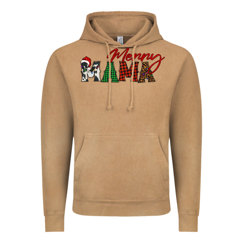 Merry Mama Vintage Hoodie by BarkalooDesign | Teevron