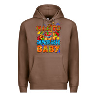 Chestnut nacho average baby with nacho 2 Premium Hoodie - AdoDesignShop