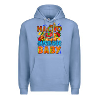 Colony Blue nacho average baby with nacho 2 Premium Hoodie - AdoDesignShop