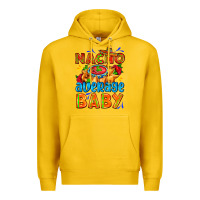 Lemon nacho average baby with nacho 2 Premium Hoodie - AdoDesignShop