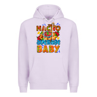 Lilac nacho average baby with nacho 2 Premium Hoodie - AdoDesignShop