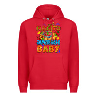 Red nacho average baby with nacho 2 Premium Hoodie - AdoDesignShop