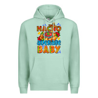 Seafoam nacho average baby with nacho 2 Premium Hoodie - AdoDesignShop