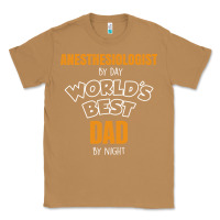 Toasted Coconut anesthesiologist by day worlds best dad by night fathers day Classic Tee - linhVisuals