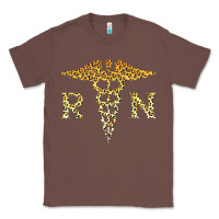 Chestnut rn registered nurse leopard lovely nursing student t shirt Classic Tee - linhVisuals