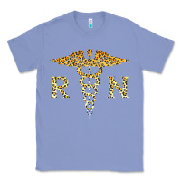 Colony Blue rn registered nurse leopard lovely nursing student t shirt Classic Tee - linhVisuals