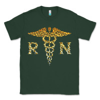 Sports Green rn registered nurse leopard lovely nursing student t shirt Classic Tee - linhVisuals