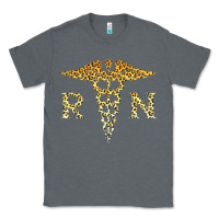 Charcoal Heather rn registered nurse leopard lovely nursing student t shirt Classic Tee - linhVisuals