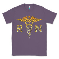 Lavender rn registered nurse leopard lovely nursing student t shirt Classic Tee - linhVisuals