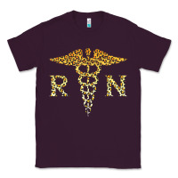 Plum rn registered nurse leopard lovely nursing student t shirt Classic Tee - linhVisuals