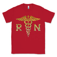 Rn Registered Nurse Leopard Lovely Nursing Student T Shirt Classic Tee | Teevron