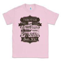 Bubblegum Pink labyrinth words Classic Tee - linhVisuals