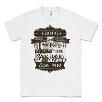 White labyrinth words Classic Tee - linhVisuals