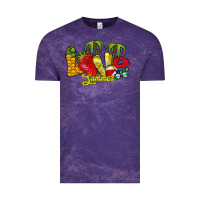 Cloud Purple love summer Vintage Tee - RacoonDesign