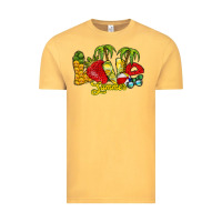 Vintage Mustard love summer Vintage Tee - RacoonDesign