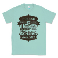 Seafoam labyrinth words Classic Tee - linhVisuals