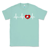 Seafoam my heart beats for golf Classic Tee - linhVisuals