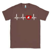 Chestnut my heart beats for golf Classic Tee - linhVisuals
