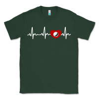 Sports Green my heart beats for golf Classic Tee - linhVisuals
