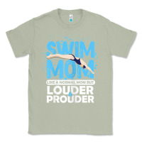 Matcha womens swimmer swim mom louder prouder sports mother t shirt t shirt Classic Tee - linhVisuals