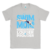 Moon Dust womens swimmer swim mom louder prouder sports mother t shirt t shirt Classic Tee - linhVisuals