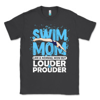 Smoke womens swimmer swim mom louder prouder sports mother t shirt t shirt Classic Tee - linhVisuals
