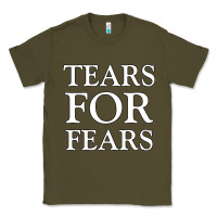 Army Green Tëärs För Fëärs WHITE Classic Tee - linhVisuals
