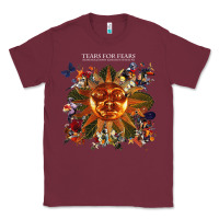Burgundy tears for fears 24 Classic Tee - linhVisuals